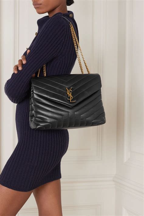 ysl quilted purse|yves saint laurent shoulder bag.